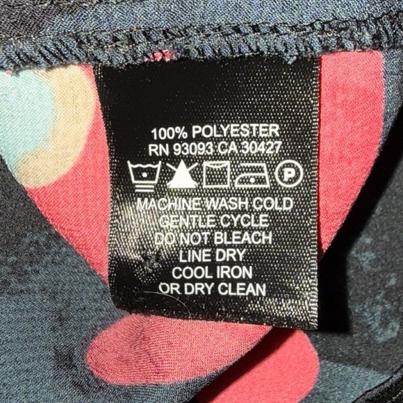 NIC +ZOE Kaleidoscope Tank - Black Multi XXL - Picture 12 of 12